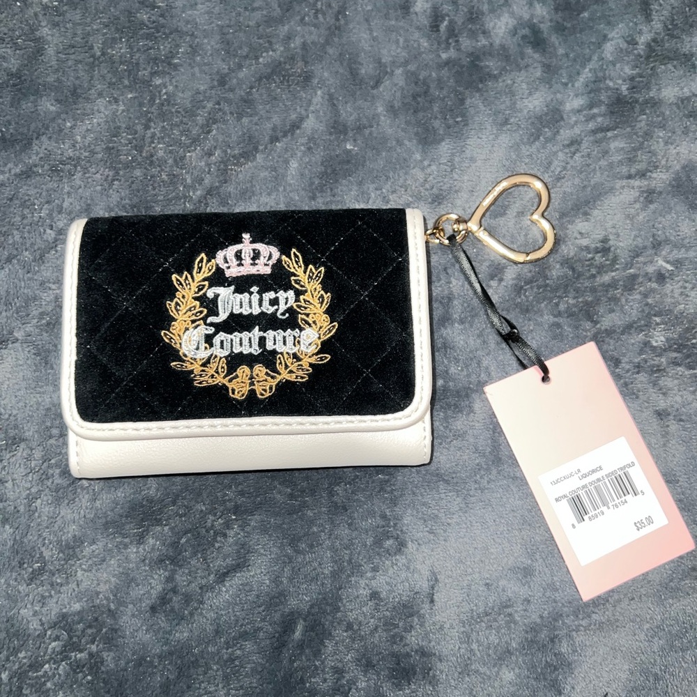 Juicy Couture Black and White Wallet